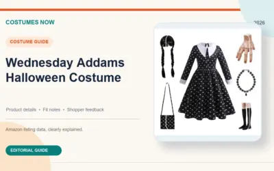 Wednesday Addams Costumes: Dresses and Uniforms (2026)