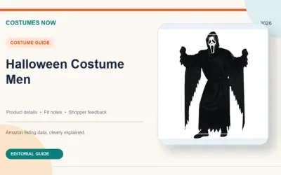 Men’s Halloween Costumes: Outfits and Accessory Kits