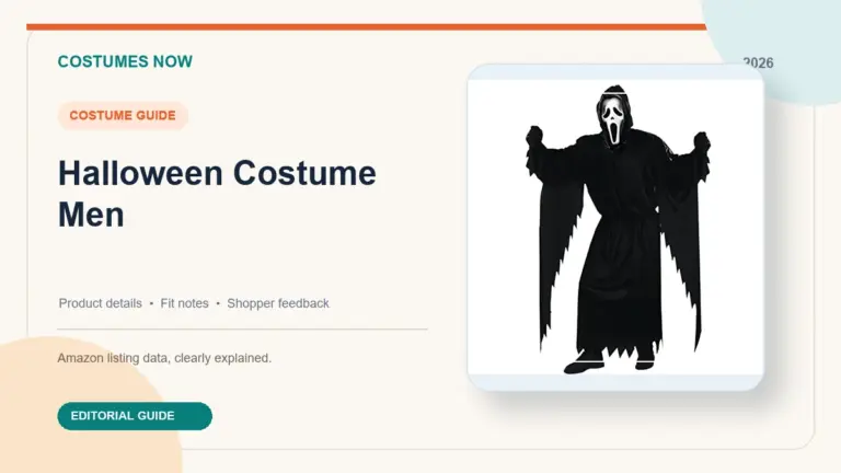 Halloween Costume Men featured image