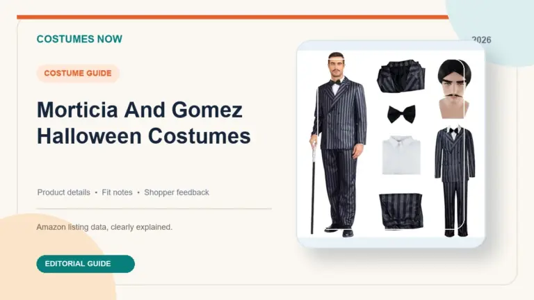 Morticia And Gomez Halloween Costumes featured image