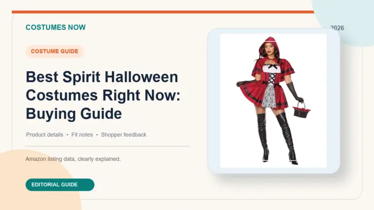 Best Spirit Halloween Costumes Right Now: Buying Guide featured image