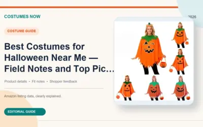 Best Costumes for Halloween Near Me — Field Notes and Top Picks