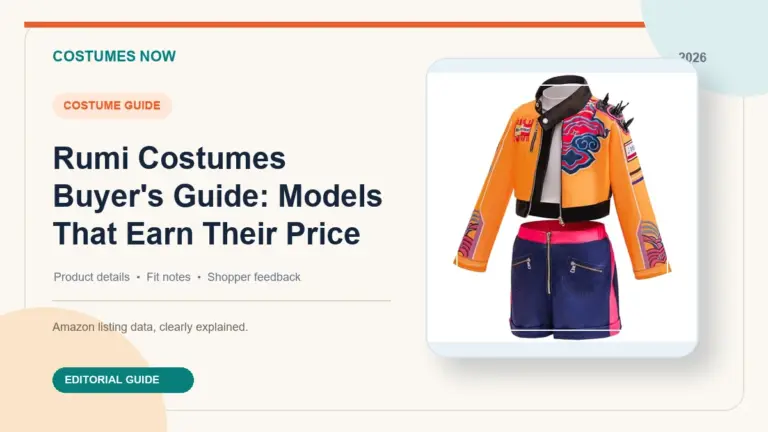 Rumi Costumes Buyer's Guide: Models That Earn Their Price featured image