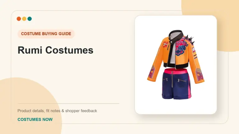 Rumi Costumes buying guide