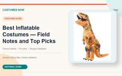 Best Inflatable Costumes — Field Notes and Top Picks