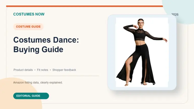 Costumes Dance: Buying Guide featured image