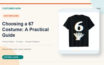 Choosing a 67 Costume: A Practical Guide