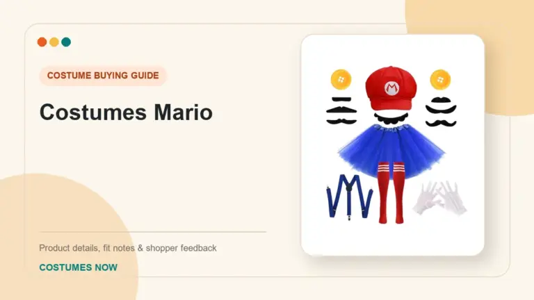 Costumes Mario buying guide