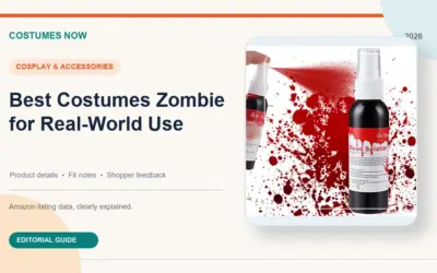 Best Costumes Zombie for Real-World Use