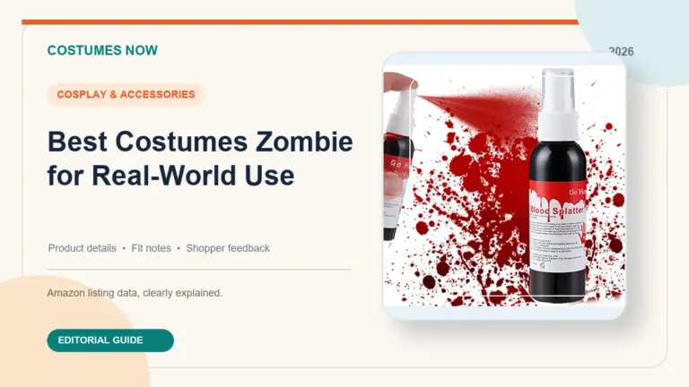 Best Costumes Zombie for Real-World Use featured image