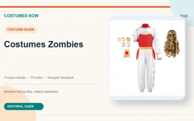 Costumes Zombies (2026)