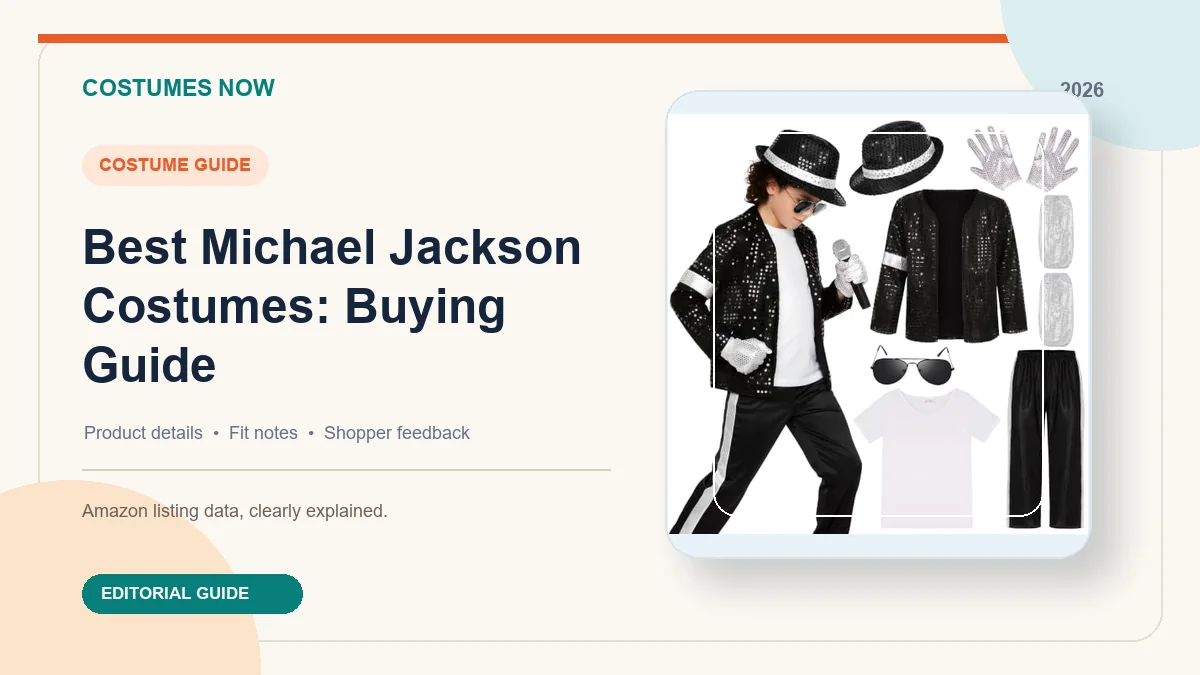 Best Michael Jackson Costumes: Buying Guide