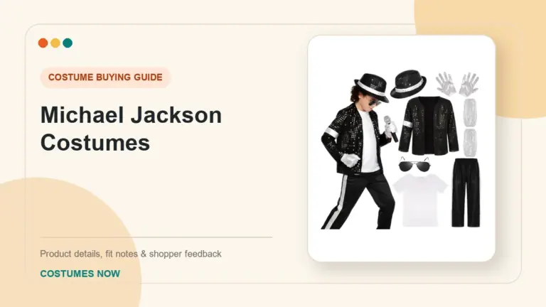 Michael Jackson Costumes buying guide