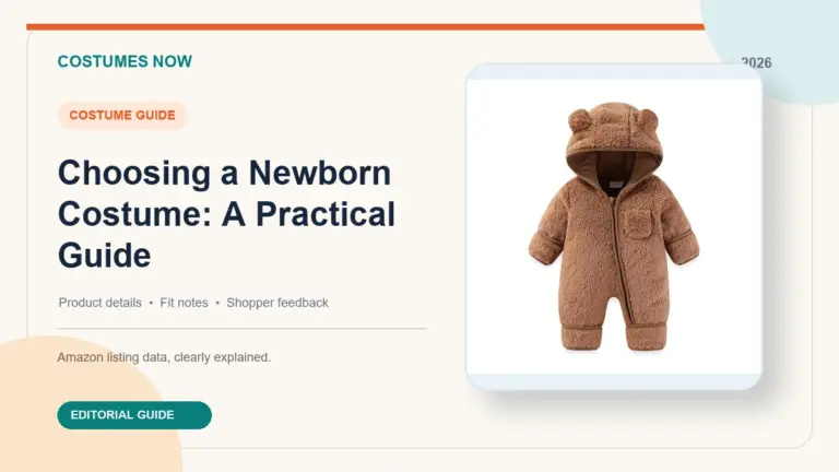 Choosing a Newborn Costume: A Practical Guide featured image