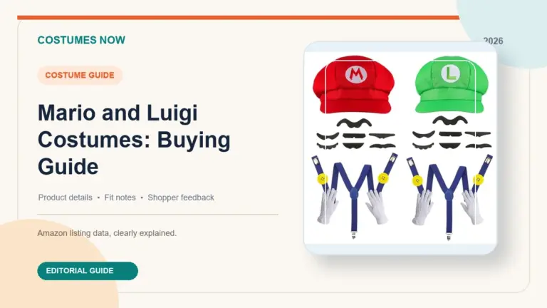 Mario and Luigi Costumes: Buying Guide featured image