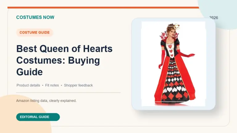 Best Queen of Hearts Costumes: Buying Guide featured image