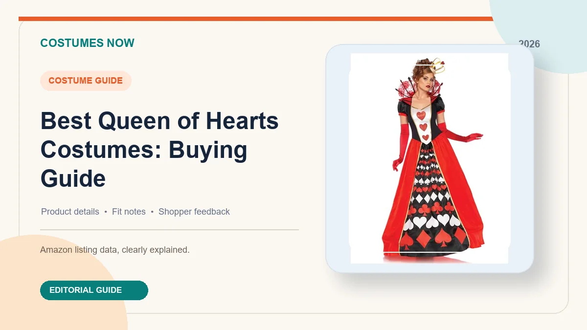 Best Queen of Hearts Costumes: Buying Guide