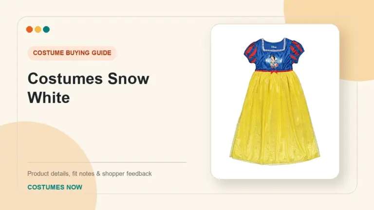 Costumes Snow White buying guide