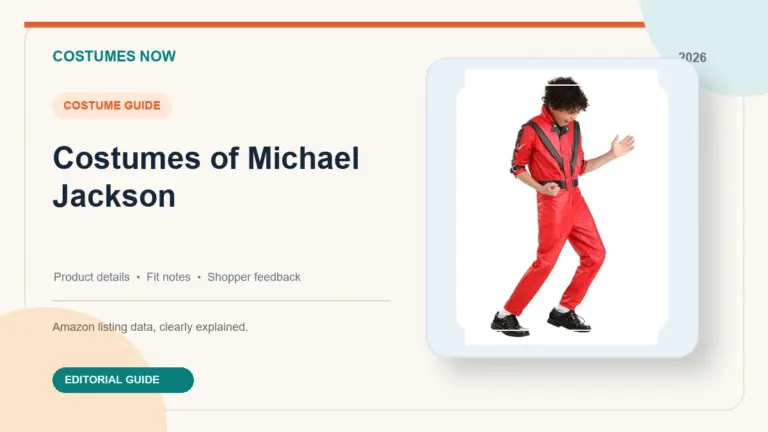 Costumes of Michael Jackson featured image
