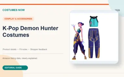 K-Pop Demon Hunter Costumes (2026)