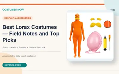 Best Lorax Costumes — Field Notes and Top Picks