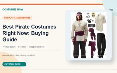 Best Pirate Costumes Right Now: Buying Guide