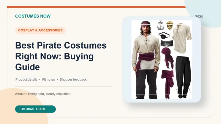 Best Pirate Costumes Right Now: Buying Guide featured image