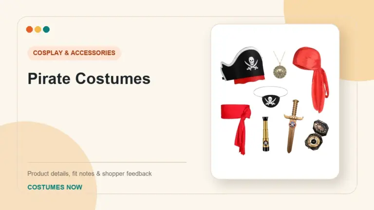 Pirate Costumes buying guide