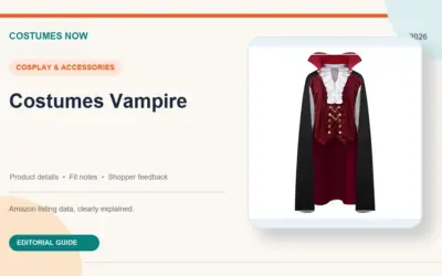 Costumes Vampire (2026)