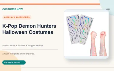 K-Pop Demon Hunters Halloween Costumes (2026)
