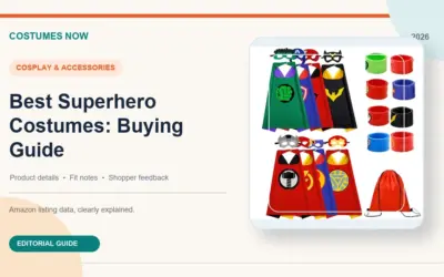 Best Superhero Costumes: Buying Guide