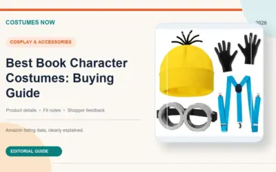 Best Book Character Costumes: Buying Guide