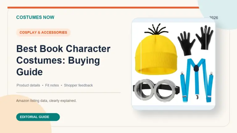 Best Book Character Costumes: Buying Guide featured image