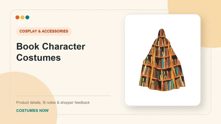Book Character Costumes buying guide