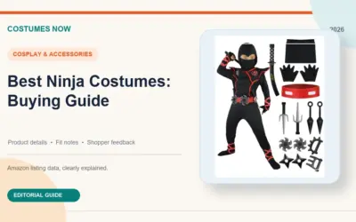 Best Ninja Costumes: Buying Guide