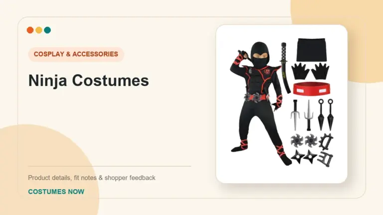 Ninja Costumes buying guide