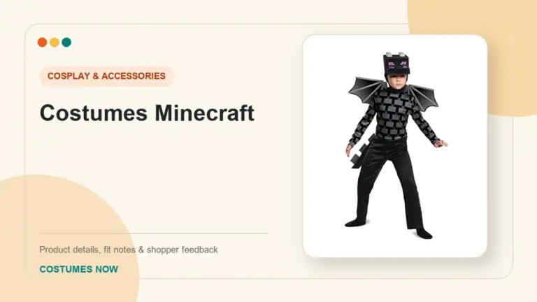 Costumes Minecraft buying guide