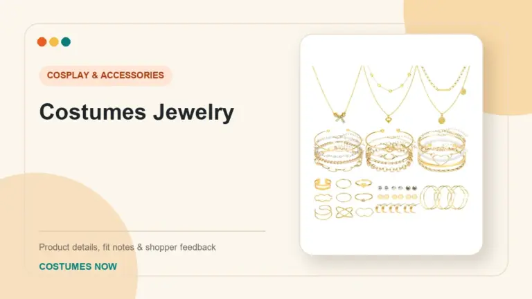 Costumes Jewelry buying guide