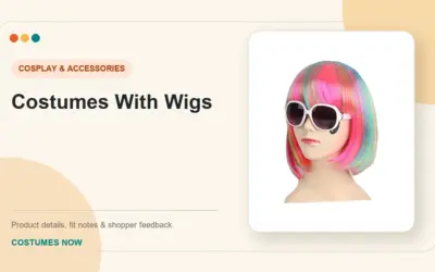 Costumes with Wigs: The Short List Worth Buying From