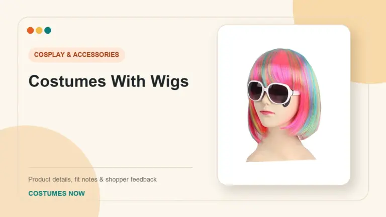 Costumes With Wigs buying guide