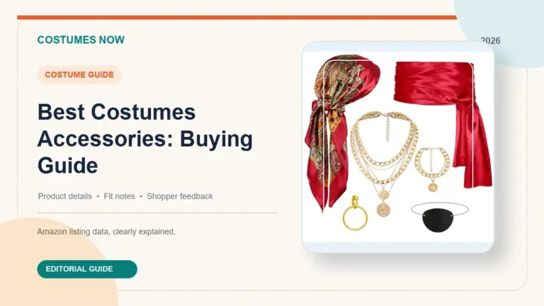 Best Costumes Accessories: Buying Guide featured image