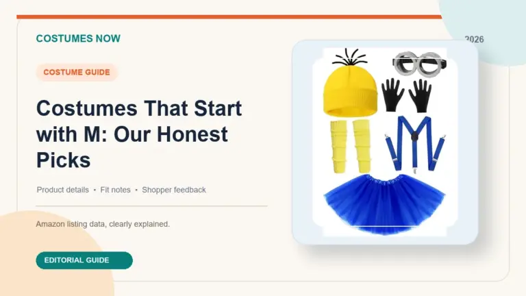 Costumes That Start with M: Our Honest Picks featured image