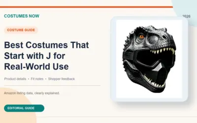 Best Costumes That Start with J for Real-World Use
