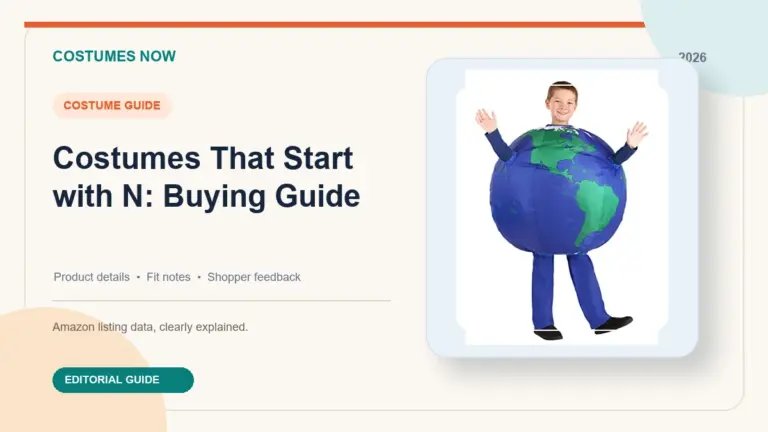 Costumes That Start with N: Buying Guide featured image