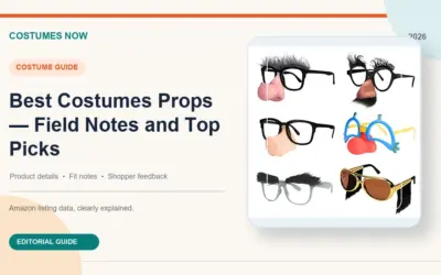 Best Costumes Props — Field Notes and Top Picks