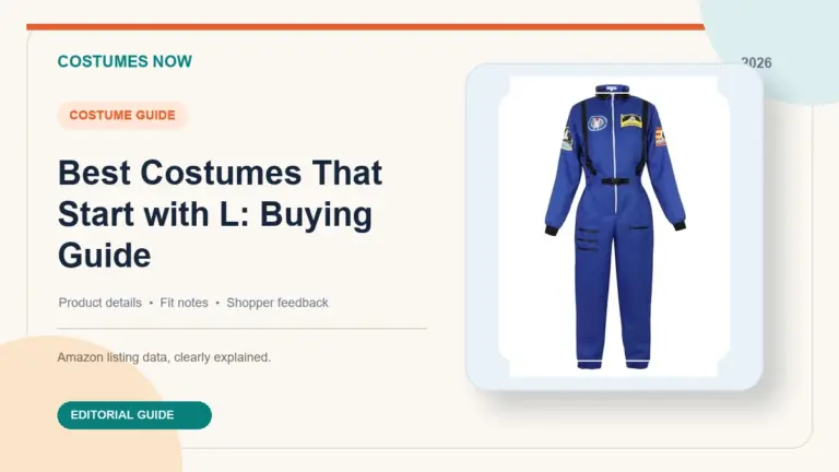 Best Costumes That Start with L: Buying Guide featured image