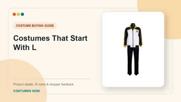 Costumes That Start With L buying guide
