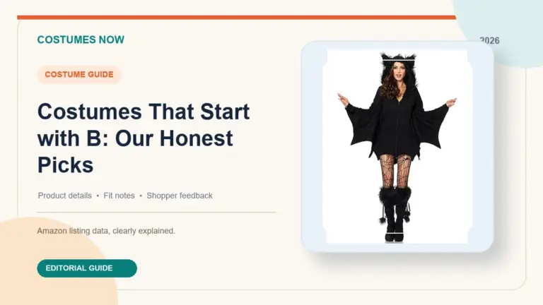 Costumes That Start with B: Our Honest Picks featured image