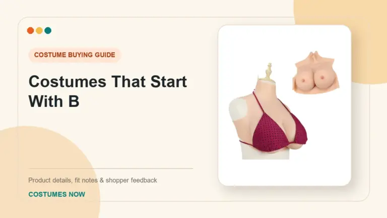 Costumes That Start With B buying guide