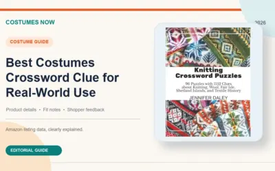 Best Costumes Crossword Clue for Real-World Use